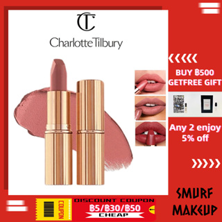 ✨แบรนด์แท้100%✨Charlotte Tilbury CT Lipstick Matte / Satin 3.5g #Pillow Talk #Very Victoria#Walk Of Shame