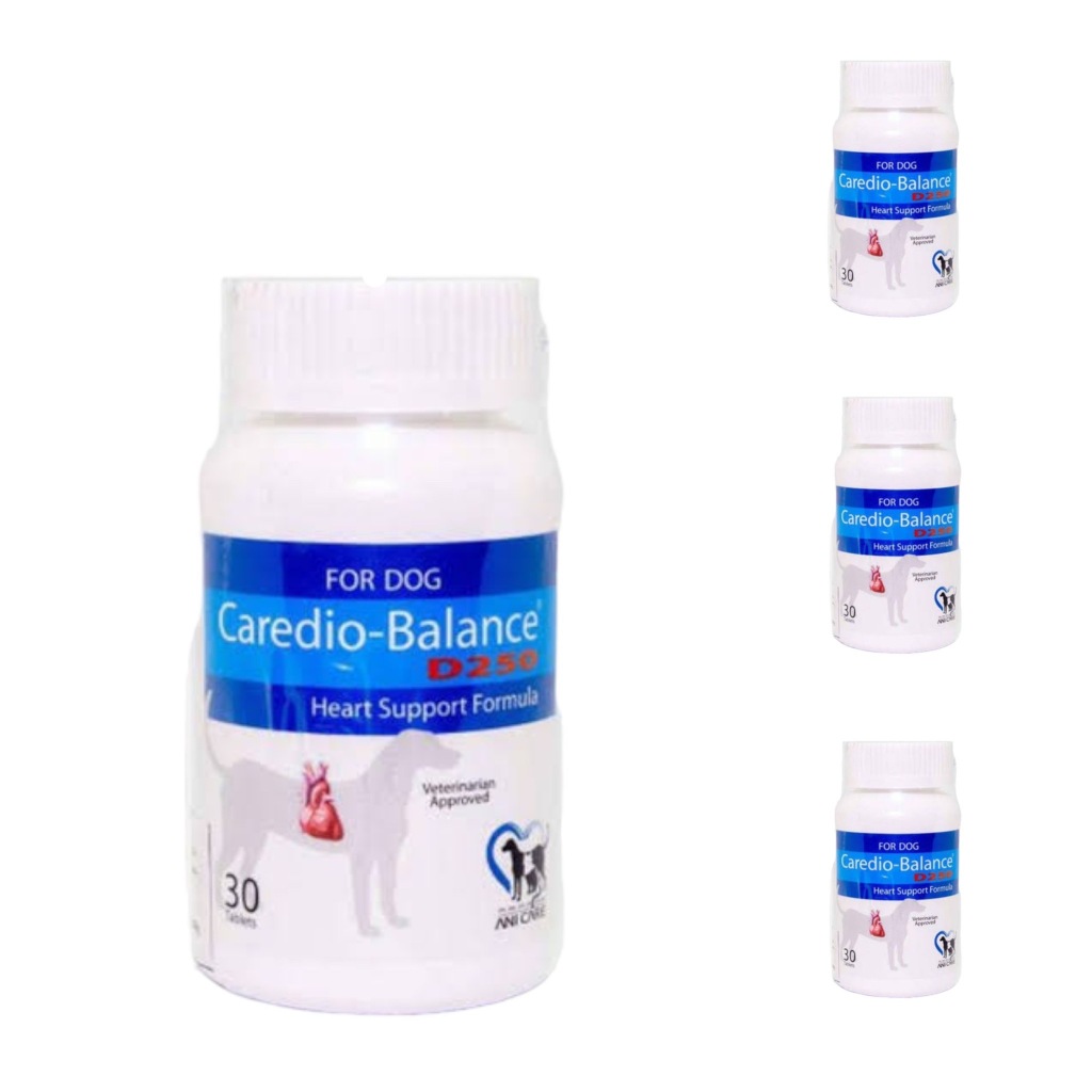 caredio-balance-d250-heart-อาหารเสริม-สุนัข-บำรุงหัวใจ-30-เม็ด-อาหารเสริมสุนัข-หัวใจ