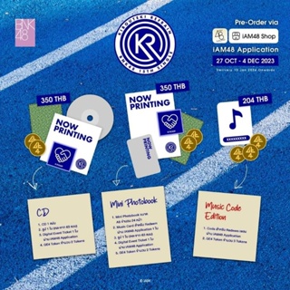 ภาพขนาดย่อของสินค้าPre-Order CD , Photobook Official BNK48 15th Single Kibouteki Refrain