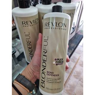 Revlon Blonderful Blonde defender 750ml ทรีตเม้นท์ปรับสภาพและคืนความยืดหยุ่นให้แก่เส้นผมหลังฟอกทันที