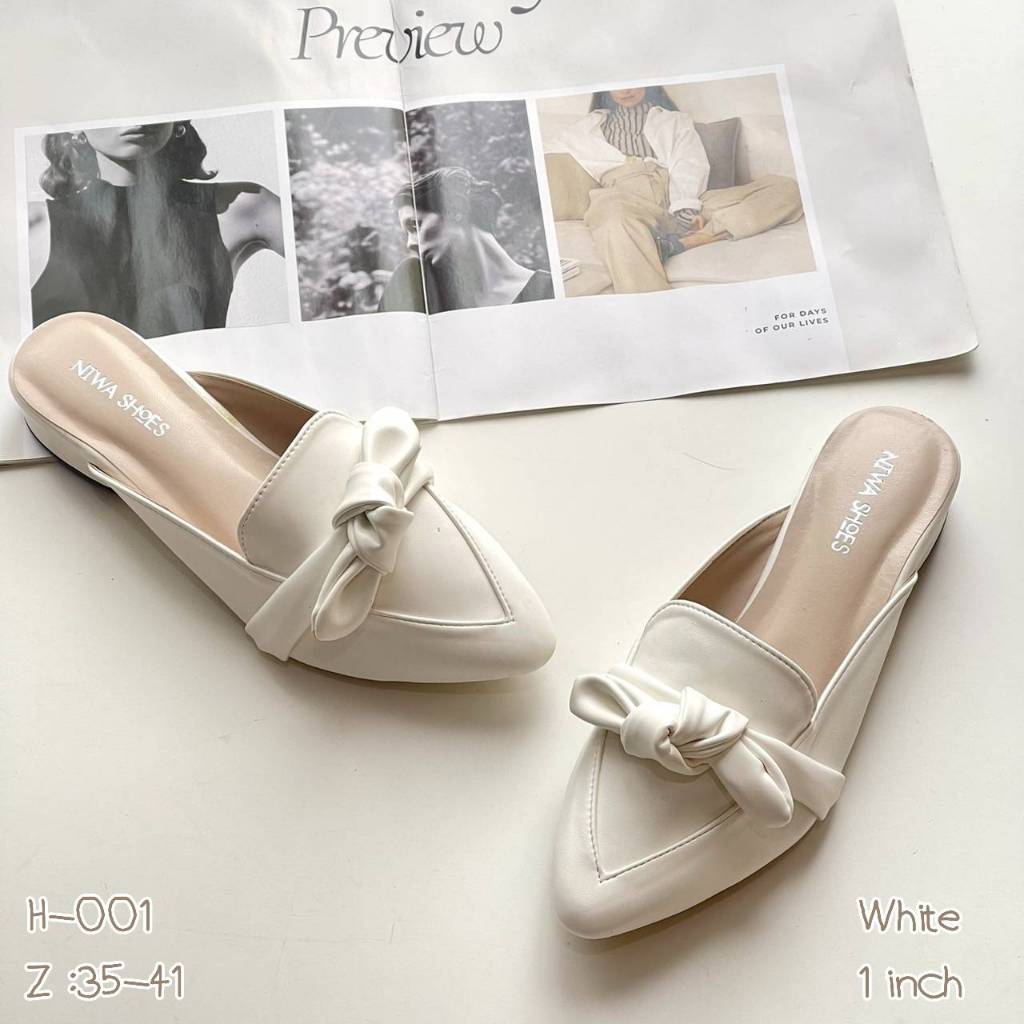 niwa-shoes-รองเท้าแฟชั่น-สูง1นิ้ว-หนังpuนิ่ม-รุ่นh-001