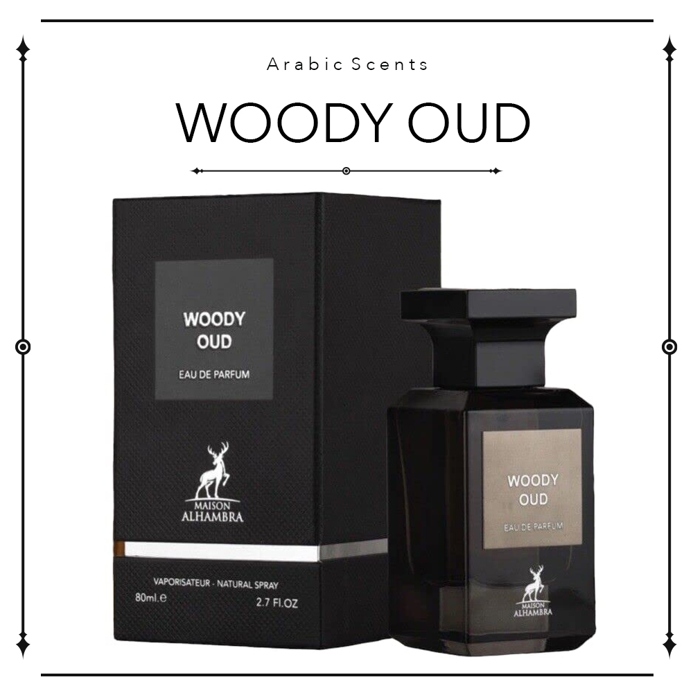 น้ำหอม WOODY OUD by Alhambra clone Tomford oud wood 2ml / 5ml Shopee