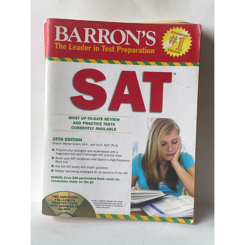 หนังสือ SAT ชุด BARRON’S (เล่มจริง) | Shopee Thailand