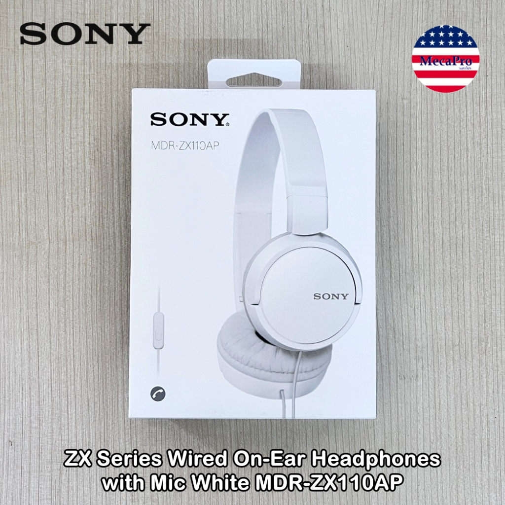Sony Headphones Wired Sony ZX110AP Wired On-Ear Headphones With