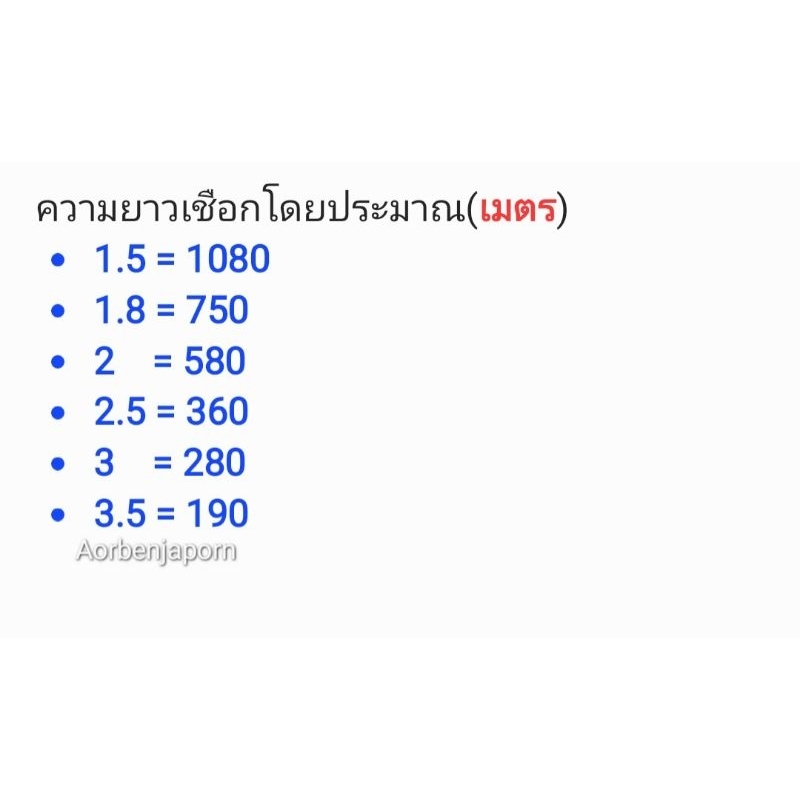 เชือกค้างผัก-ค้างแตง-ค่าวอวน-เชือกอเนคประสงค์-เชือกไนล่อน