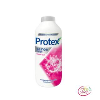 (1กระป๋อง)Protexโพรเทคส์ แป้งเย็น สูตรเมนทอล แคปซูล ฟลอรัล พิ้งค์ 280 กรัม