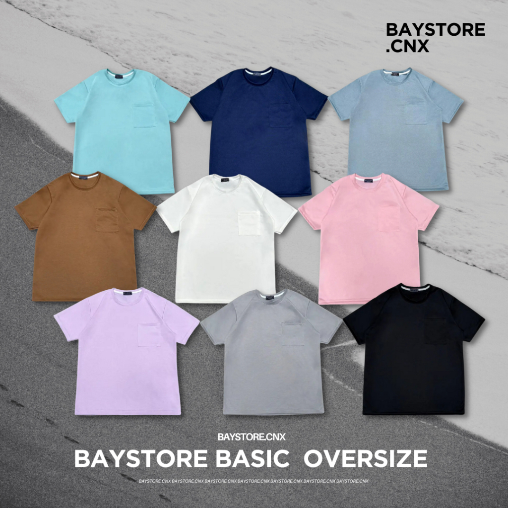 baystore-เสื้อยืดผ้าแมงโก้-oversize-เสื้อแฟชั่นเกาหลี-แฟชั่นผู้ชาย