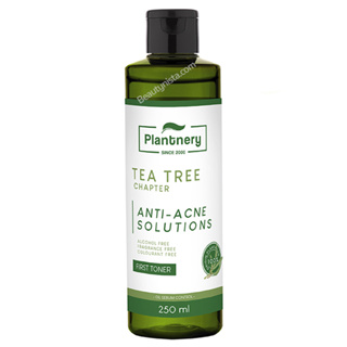 Plantnery Tea Tree First Toner 250ml. โทนเนอร์ ที ทรี โทนเนอร์ปรับสภาพผิว