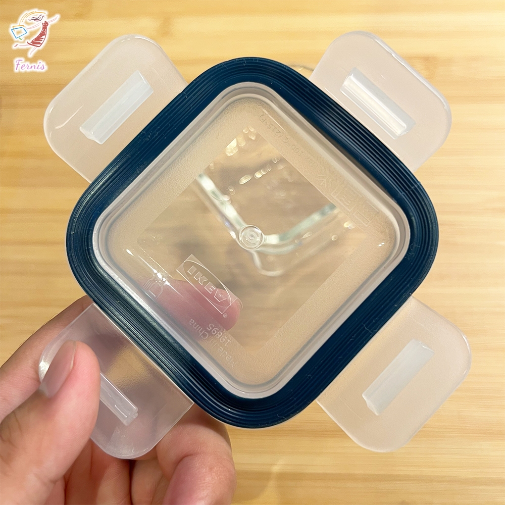 กล่องใส่อาหาร-3-ใบ-พร้อมฝาปิด-อิเกีย-180ml-food-container-with-lid-ikea-365