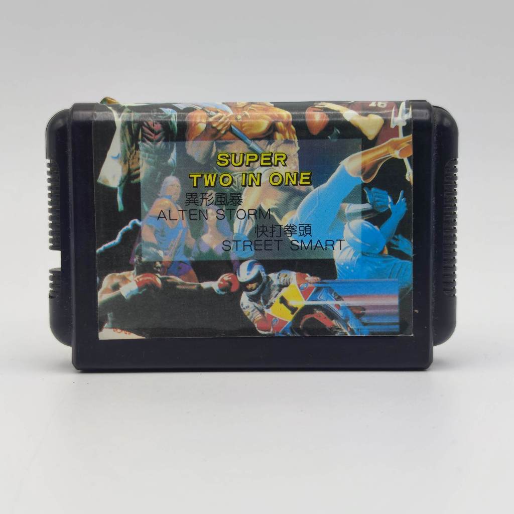 2 in 1 ALIEN STORM + STREET SMART [bootleg] ตลับก๊อป เล่นได้ MEGA DRIVE ...