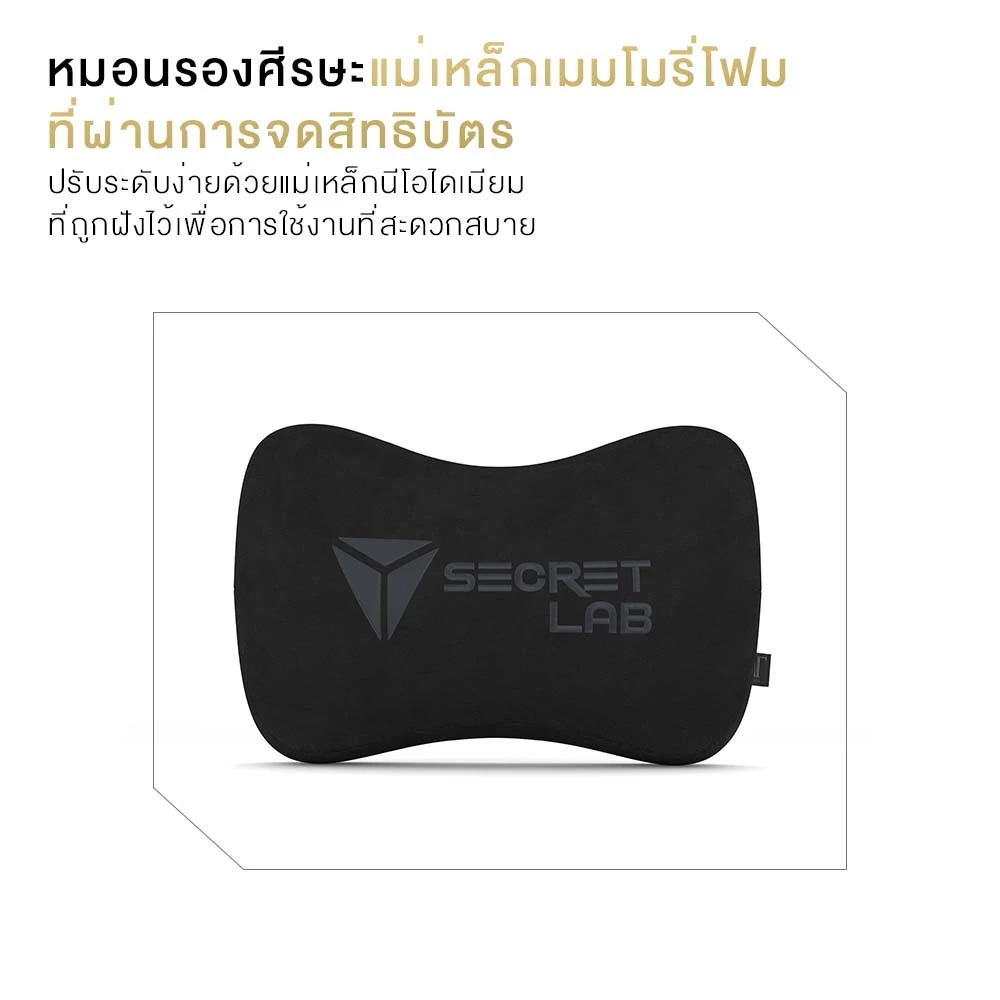 Secretlab รุ่น TITAN Evo เบาะหนัง Hybrid NEO สีดำ (Black) เก้าอี้สีดำ เก้าอี้เกมมิ่งเพื่อสุขภาพ Ergonomic E-Sport