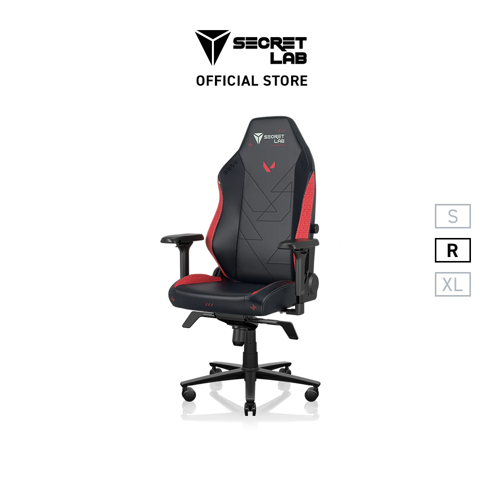 Secretlab รุ่น TITAN Evo VALORANT Edition เก้าอี้สีดำ เก้าอี้เกมมิ่งเพื่อสุขภาพ Ergonomic E-Sport นุ่มสบาย ตามหลักสรีระศาสตร์ เกรดพรีเมี่ยม