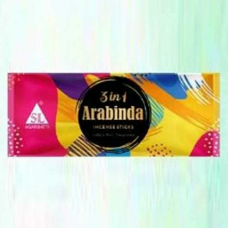 ธูปอินเดียแท้ กลิ่น3กลิ่น ใน1ห่อ 3 in 1 Arabinda Incense Stick | Shopee ...