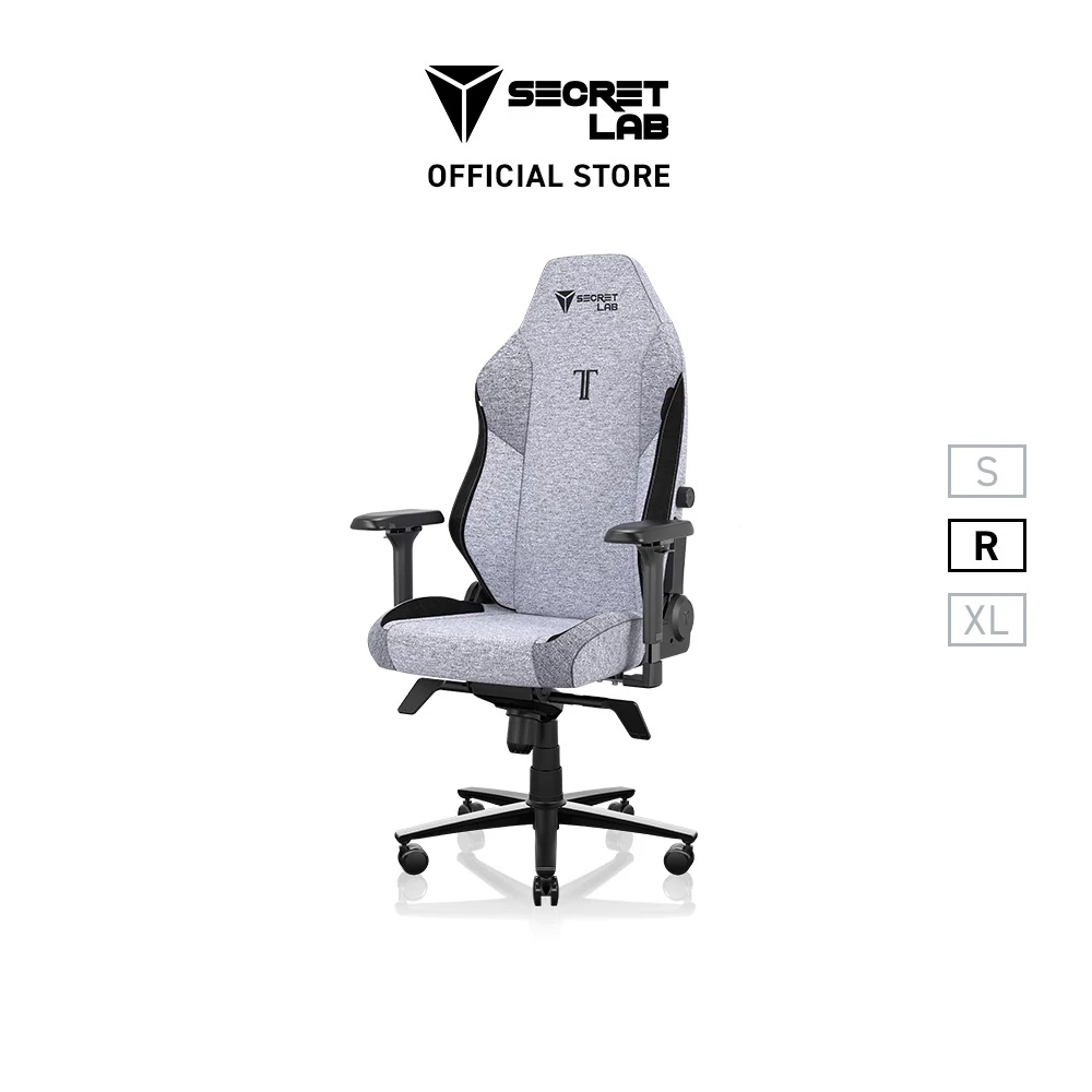 Secretlab รุ่น TITAN Evo เบาะผ้า SoftWeave Plus สีคุกกี้แอนด์ครีม (Cookies & Cream) เก้าอี้สีครีม เก้าอี้เกมมิ่งเพื่อสุขภาพ Ergonomic E-Sport