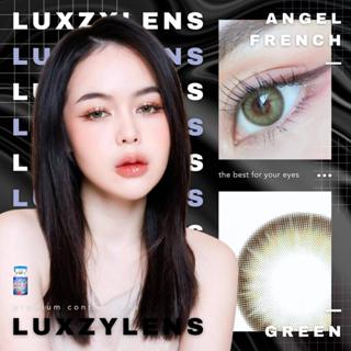 คอนแทคเลนส์🌈Angel French🌈 Green / Blue (Luxzylens) ขนาดมินิ💖 รุ่นฮิตล่าสุดจากเกาหลี