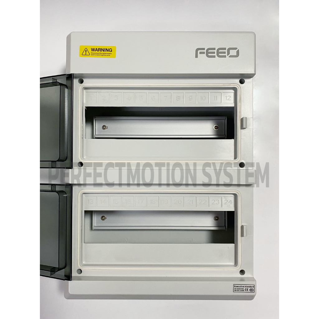 FEEO ตู้คอมไบเนอร์เปล่า กันน้ำ Enclosure Combiner Box 24 Way AC DC ...