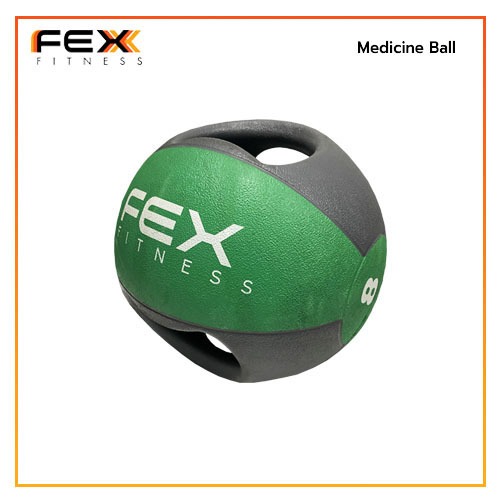 fex-fitness-medicine-ball-ลูกบอลออกกำลังกาย-น้ำหนัก-8kg