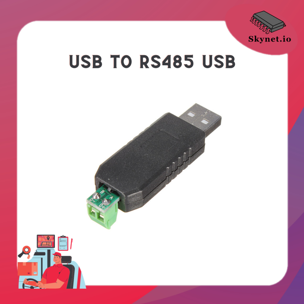 USB to RS485 USB - 485 Converter Adapter Support Win7 WIN8 XP Vista ...