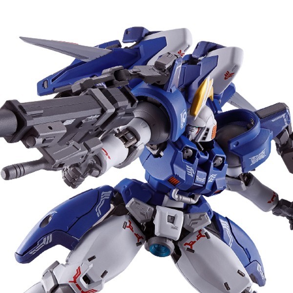 METAL ROBOT Spirits Tallgeese II: Action Figure In Metallico, 14 Cm, Set Accessori - 4