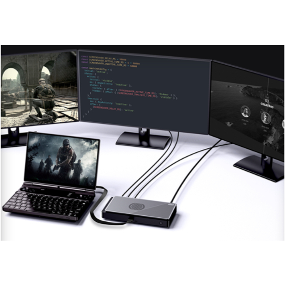 (พร้อมส่งจากไทย) GPD G1 เวอร์ชั่น 2024 External GPU AMD RX7600M XT ...