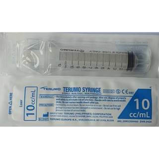 syringe 10 ml ไซริ้งค์ 10 ซีซี ล้างจมูก ป้อนยา ป้อนอาหาร terumo ของแท้ ราคาต่อชิ้น
