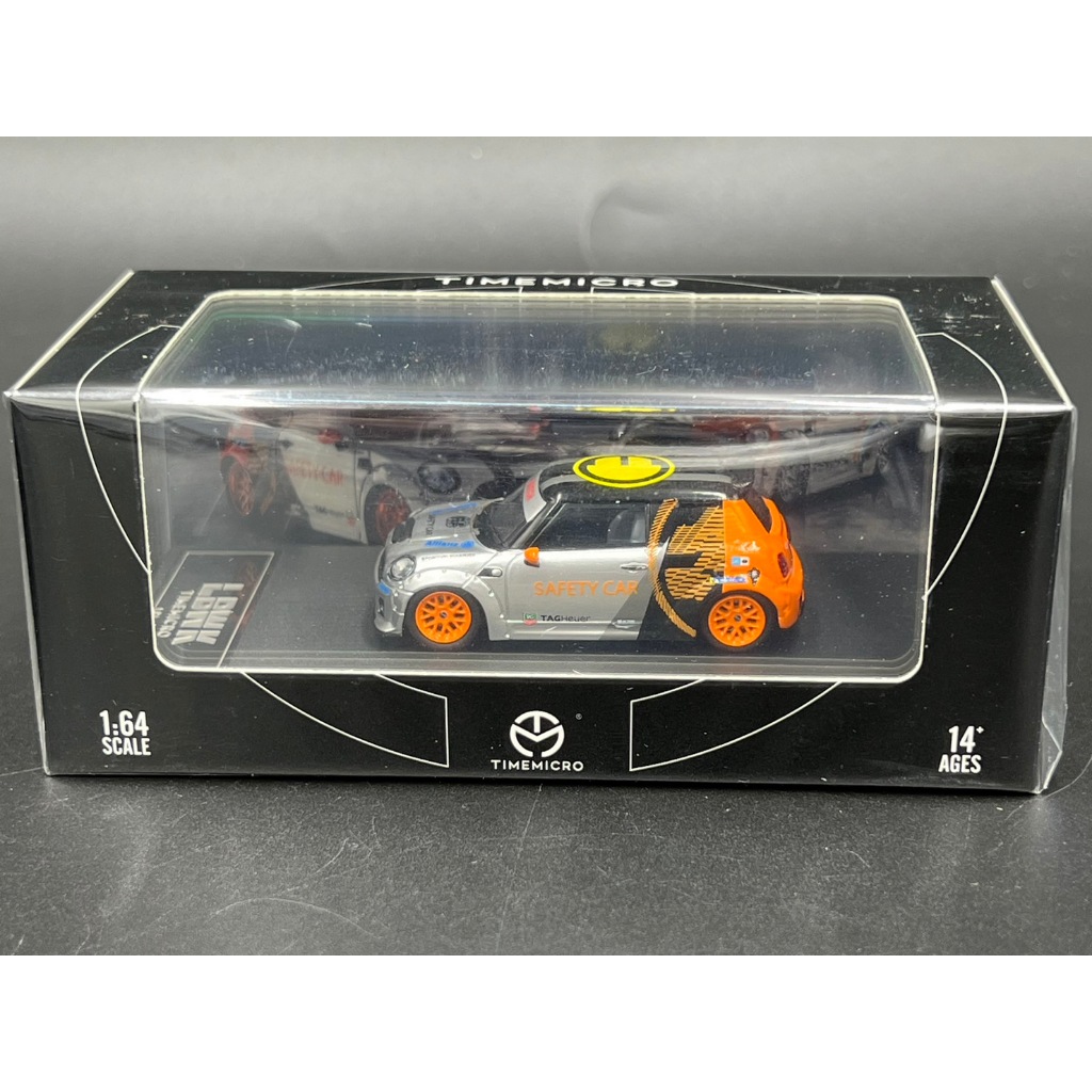 Time Micro 1/64 LBWK BMW MINI COOPER Safety Orange color blocking ver ...