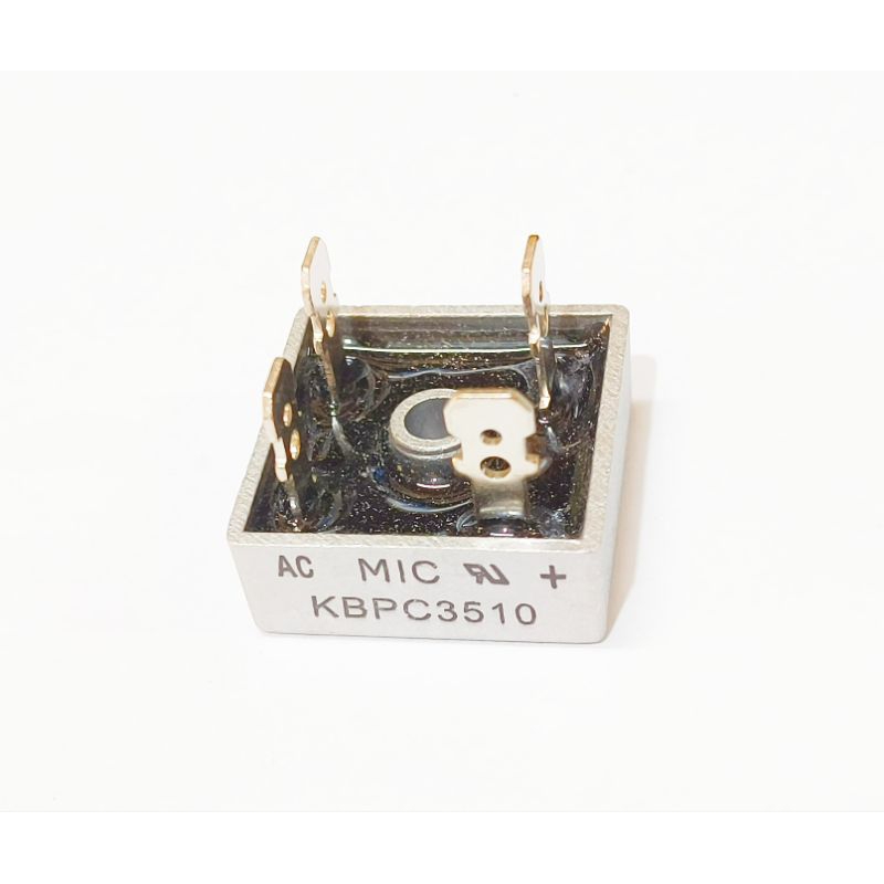 ไดโอดบริดจ์ 35A 1000V 4ขา ( KBPC3510 ) ยี่ห้อ MIC บริดจ์ไดโอด ไดโอด
