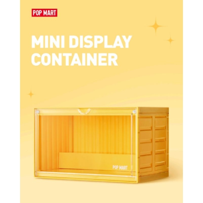 (พร้อมส่ง) กล่องเก็บโมเดลขนาดเล็ก Pop Mart Mini Display Figure ...