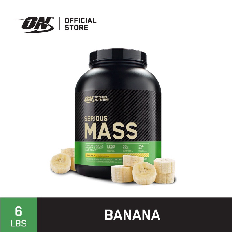 Optimum Nutrition Serious Mass (Banana Flavor) Shopee Thailand