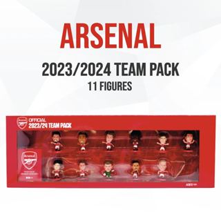 ใหม่! โมเดล SoccerStarz Arsenal 2024 ลิขสิทธิ์แท้นำเข้าจาก UK จำนวนจำกัด!  🔴⚪️ 1. Ramsdale 2. Saliba 3. White 4. Zinchenko 5. Tierney 6.…