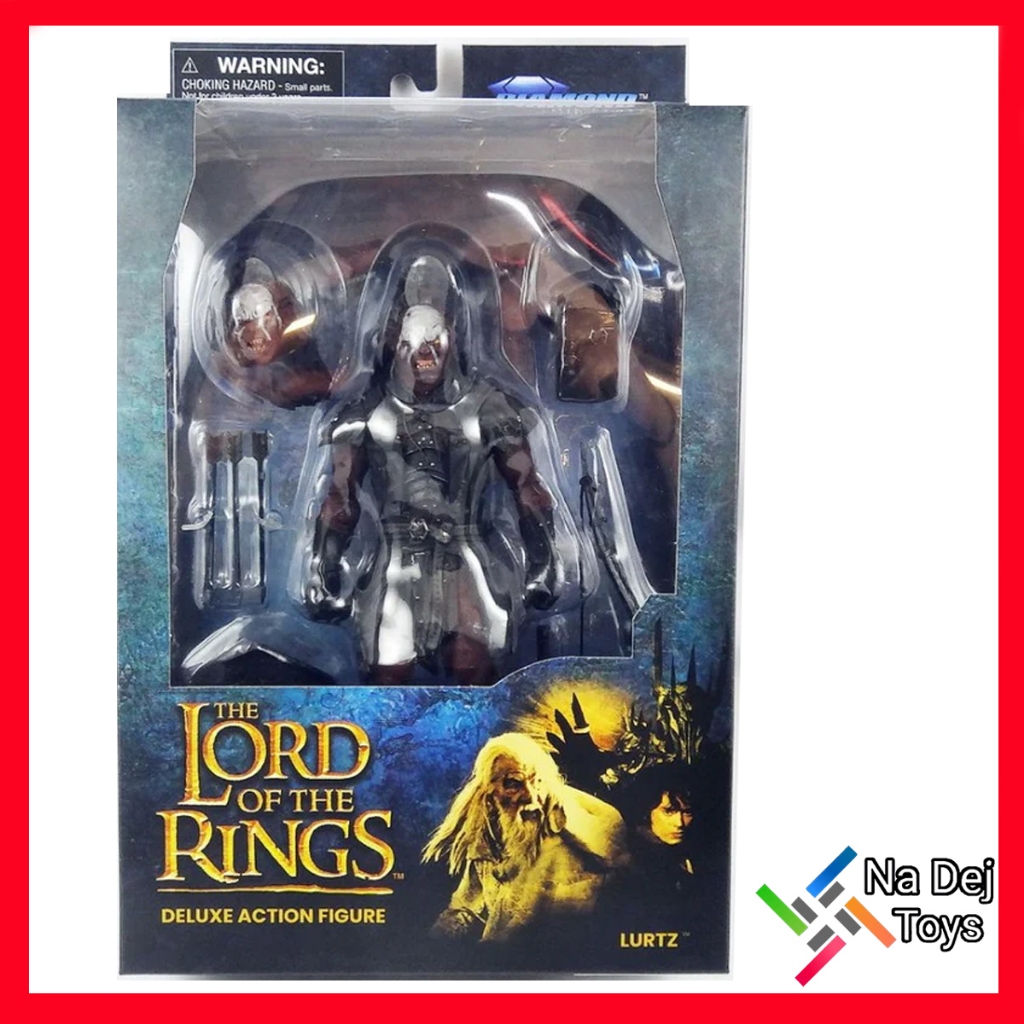 Lurtz The Lord of The Rings Diamond Select 7" Figure ลูทซ์ ดิ ลอร์ด ออฟ ...
