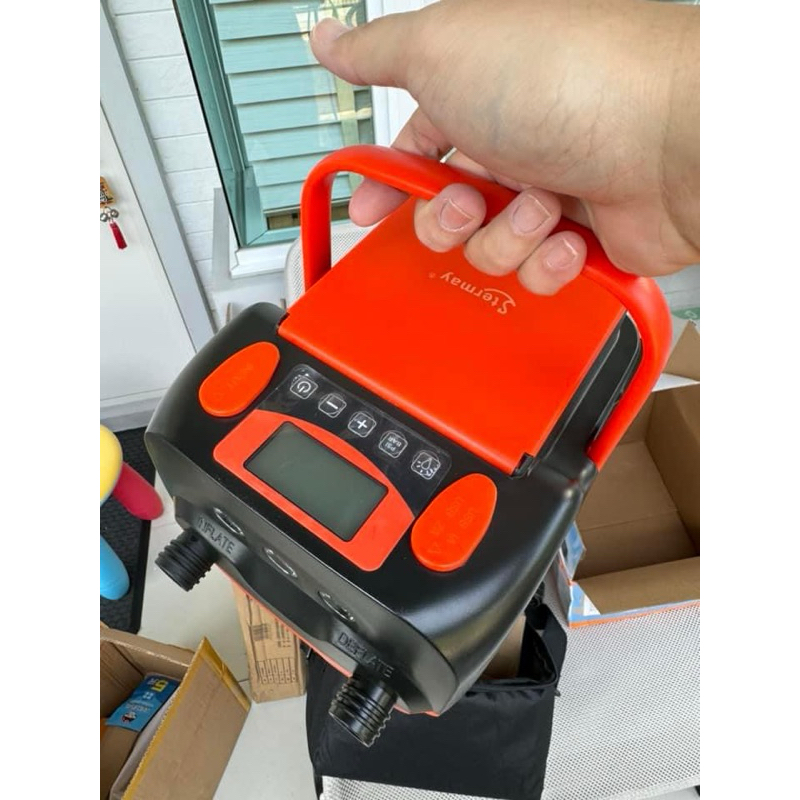 สูบลมไฟฟ้าไร้สาย Stermay HT-790 ความจุ 6000mAh | Shopee Thailand