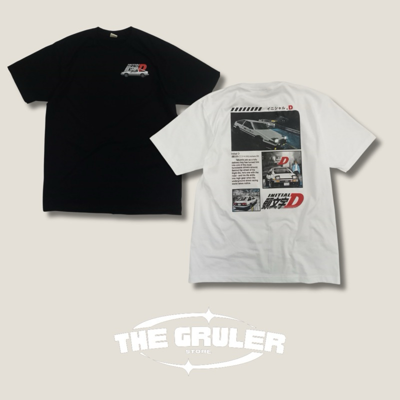 THE GRULER เสื้อยืดลายAE-86 รถส่งเต้าหู้ในตำนาน | Shopee Thailand