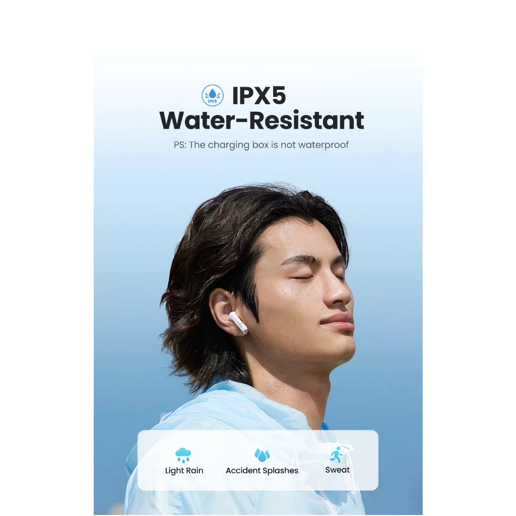 UGREEN HiTune H5 รุ่น 15612 True Wireless Earbuds Bluetooth 5.3 หูฟังไร้สาย กันน้ำ IPX 5