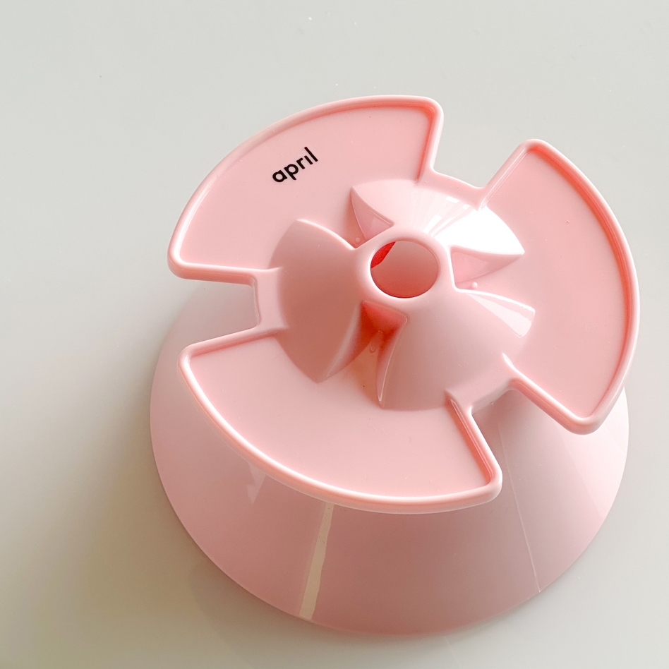 April pink plastic brewer / dripper from April coffee roasters