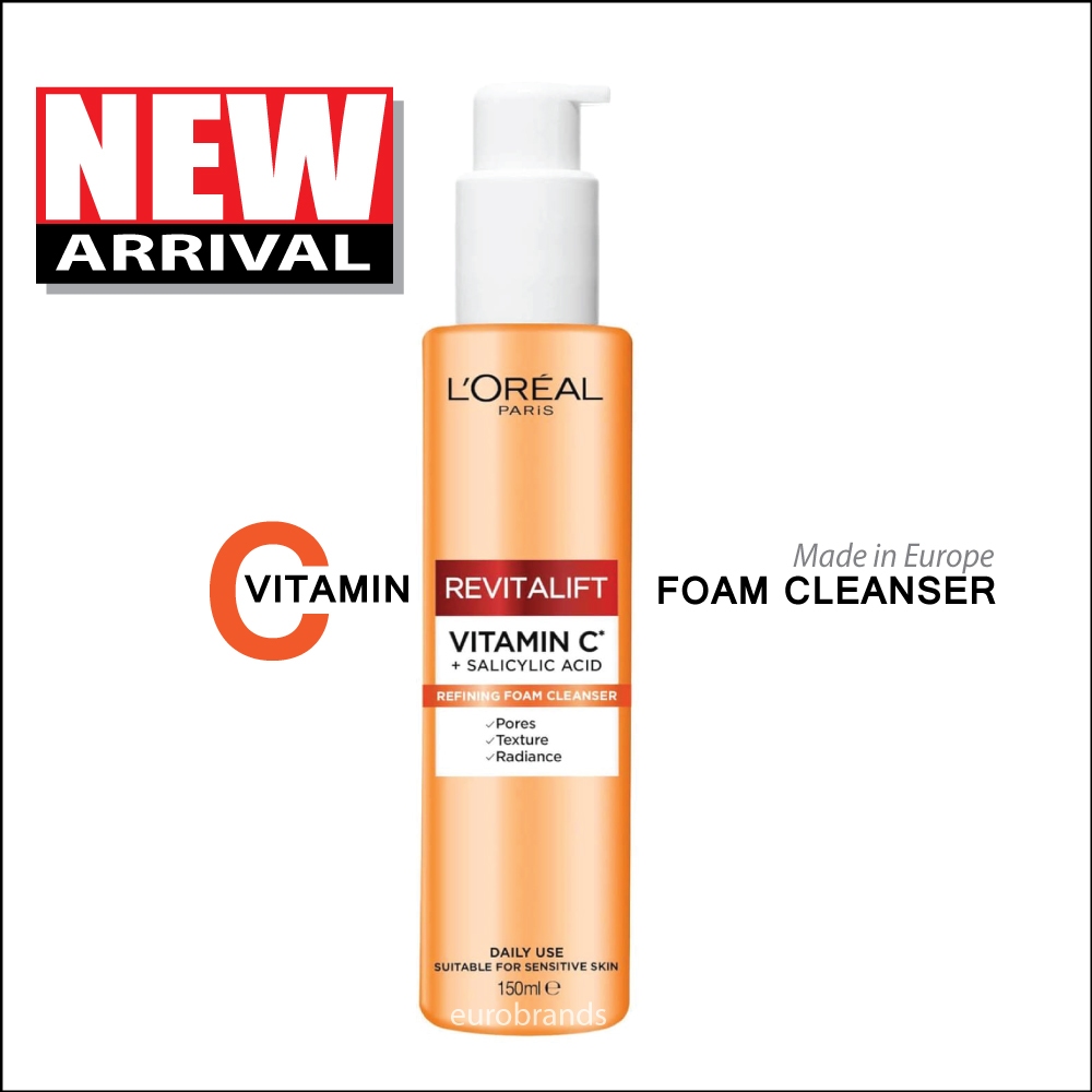 IDC Institute Vitamin C Foam Cleanser – 240 Ml, Schaumreiniger Fürs Gesicht, Nicht Fettend