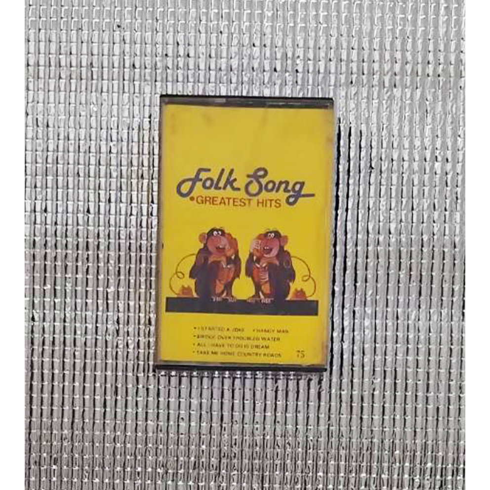เทปคาสเซ็ท Folk Song (Greatest Hits) มือสอง (สภาพ 90 ) Shopee Thailand