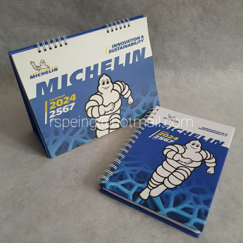 ปฏิทินและสมุดบันทึก มิชลิน ปี 2567 Michelin Calendar & Planner 2024