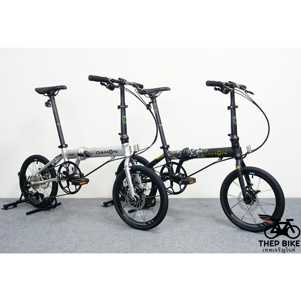 จักรยานพับ Dahon mini 349 อัพเกรดจาก K3 Plus ล้อ 16นิ้ว 9เกียร์ ดิสเบรค ...