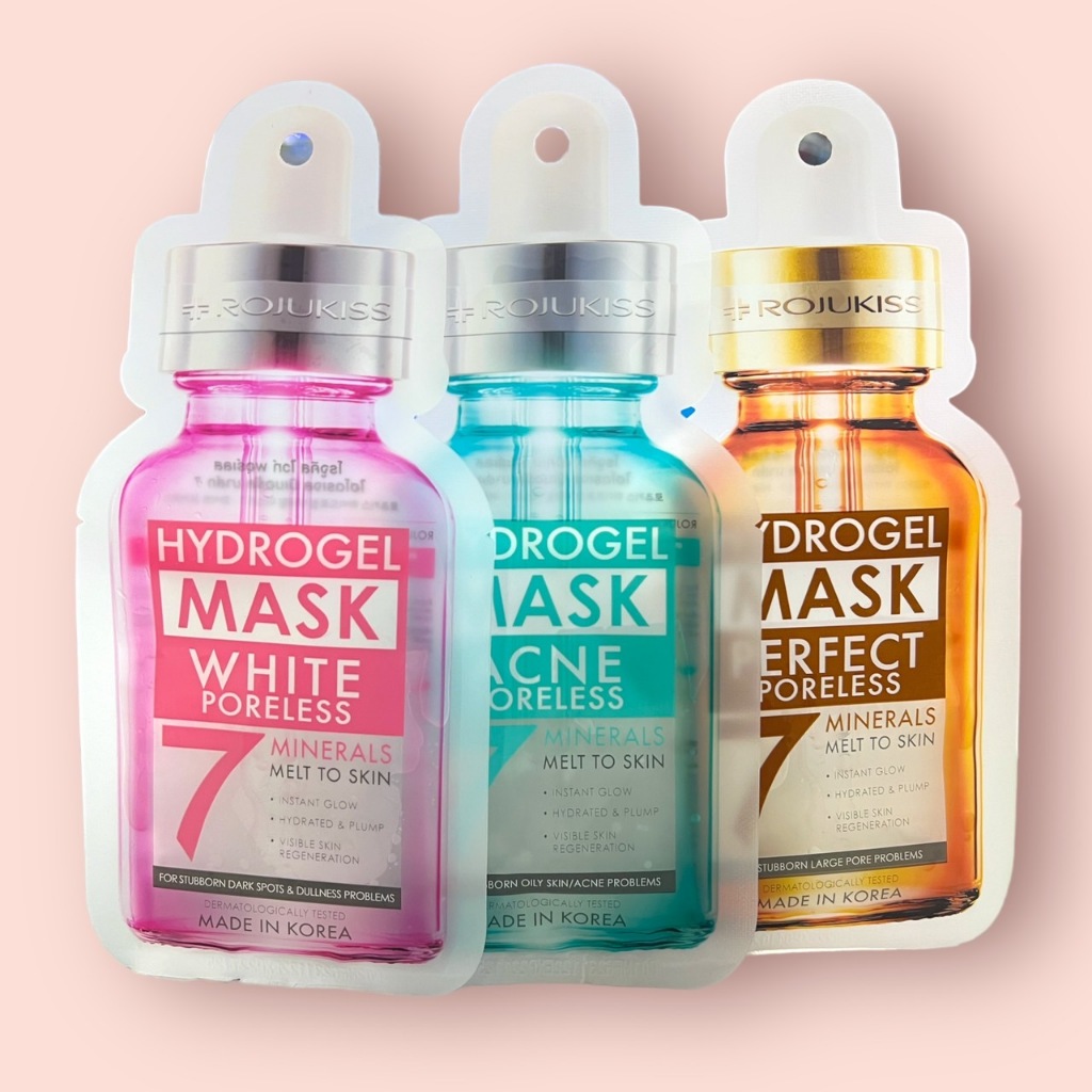 แผ่นมาร์คหน้าโรจูคิส Rojukiss Mask มีตัวเลือกสินค้า | Shopee Thailand