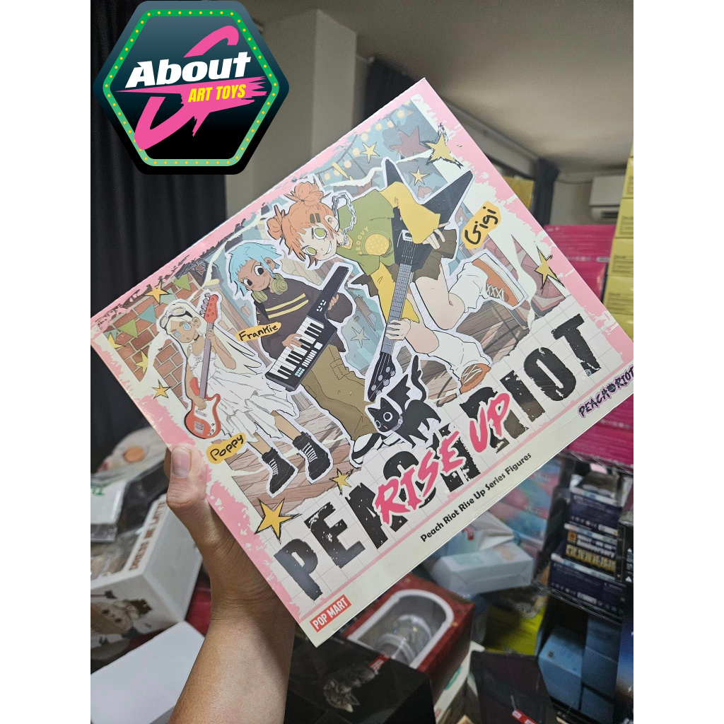 พร้อมส่ง Peach Riot Rise Up Series By Pop Mart ฟิกเกอร์กล่องสุ่ม ...