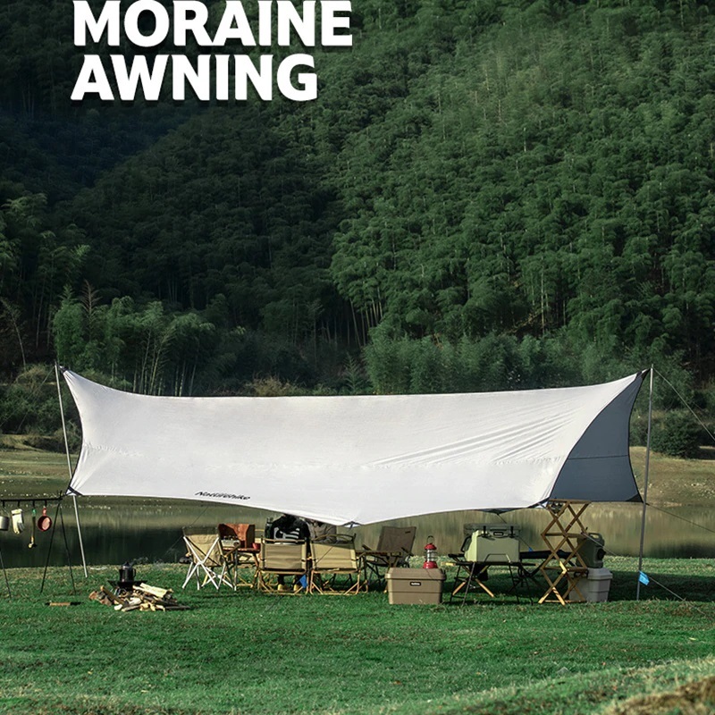 Naturehike Cloud Moraine Awning Flysheet Tarp Silver Coat ฟลายชีท