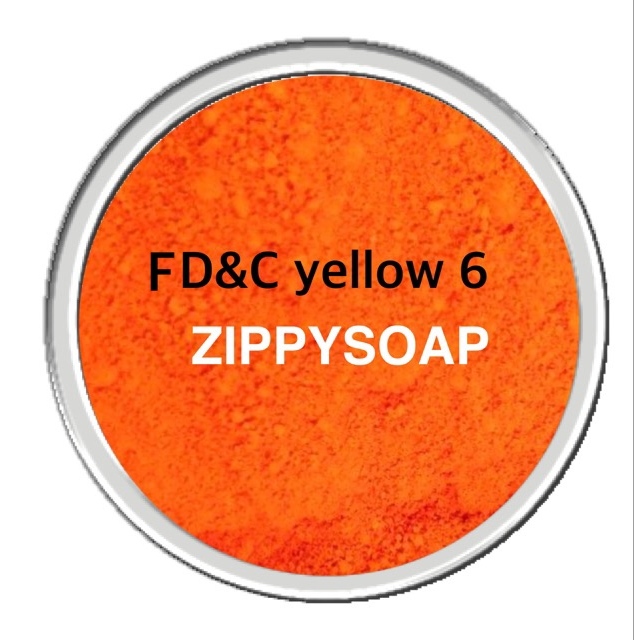 FD&C Yellow 6 สีส้มเหลืองละลายในน้ำมัน 30 g สีเกรดเครื่องสำอางค์ 003188 Shopee Thailand