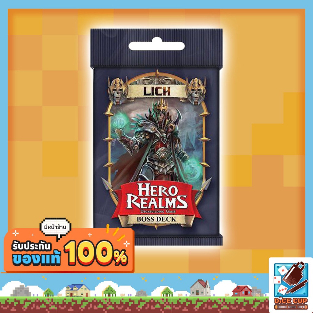 Hero Realms Expansion Lich Boss Deck Card Game main image 1