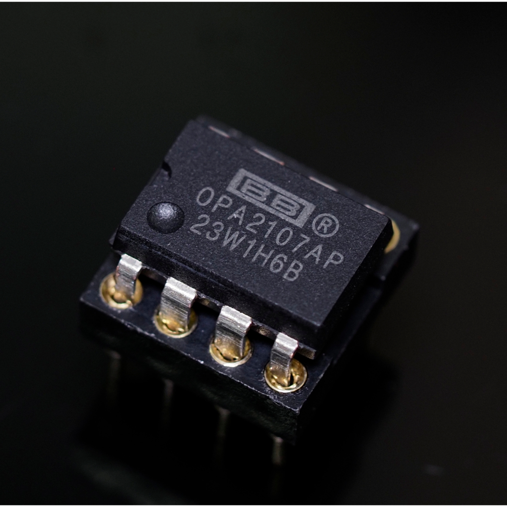 Dual OP-AMP ออปแอมป์ OPA2107AP ตัวถังพลาสติก ผลิตที่ Korea ของแท้ พร้อม ...