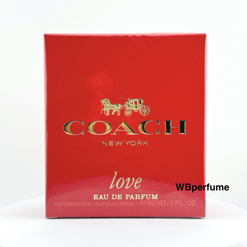 น้ำหอม Coach Love Eau De Parfum 90 ml กล่องซีล Shopee Thailand