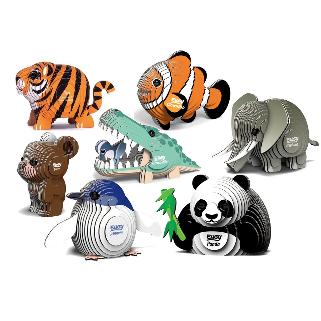 จิ๊กซอว์กระดาษ EUGY 3D CARDBOARD KIT SET MODEL >>DODOLAND