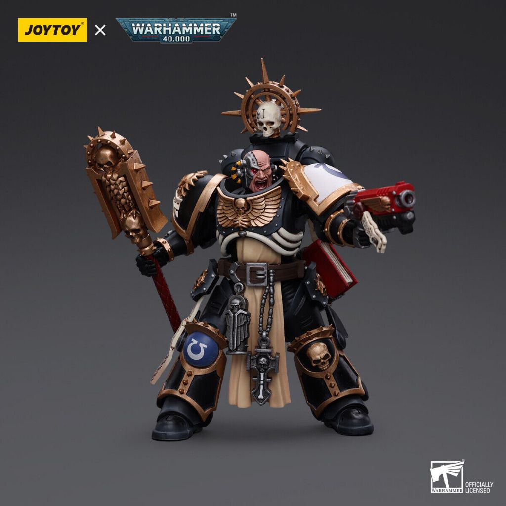 JoyToy Space Marines – Ultramarines Chaplain (Indomitus) – 1/18 – Figurine JT8902