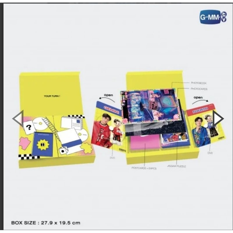 DVD BOXSET GEMINI FOURTH MY TURN CONCERT #Gemini #Fourth #GF