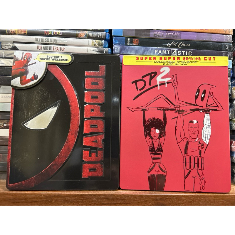 Deadpool 1-2 Collection Steelbook : Blu-ray แท้ เสียงไทย บรรยายไทย ...